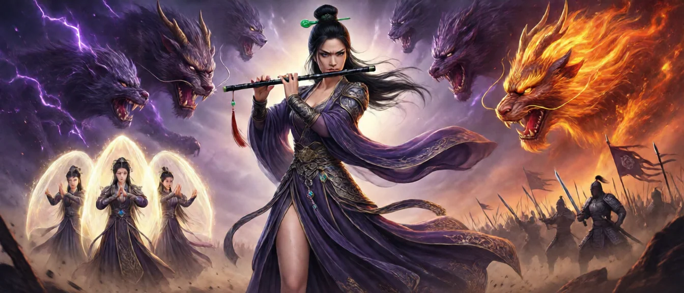 众女将斗法圣姑姑 玉蟾记山宿网文版