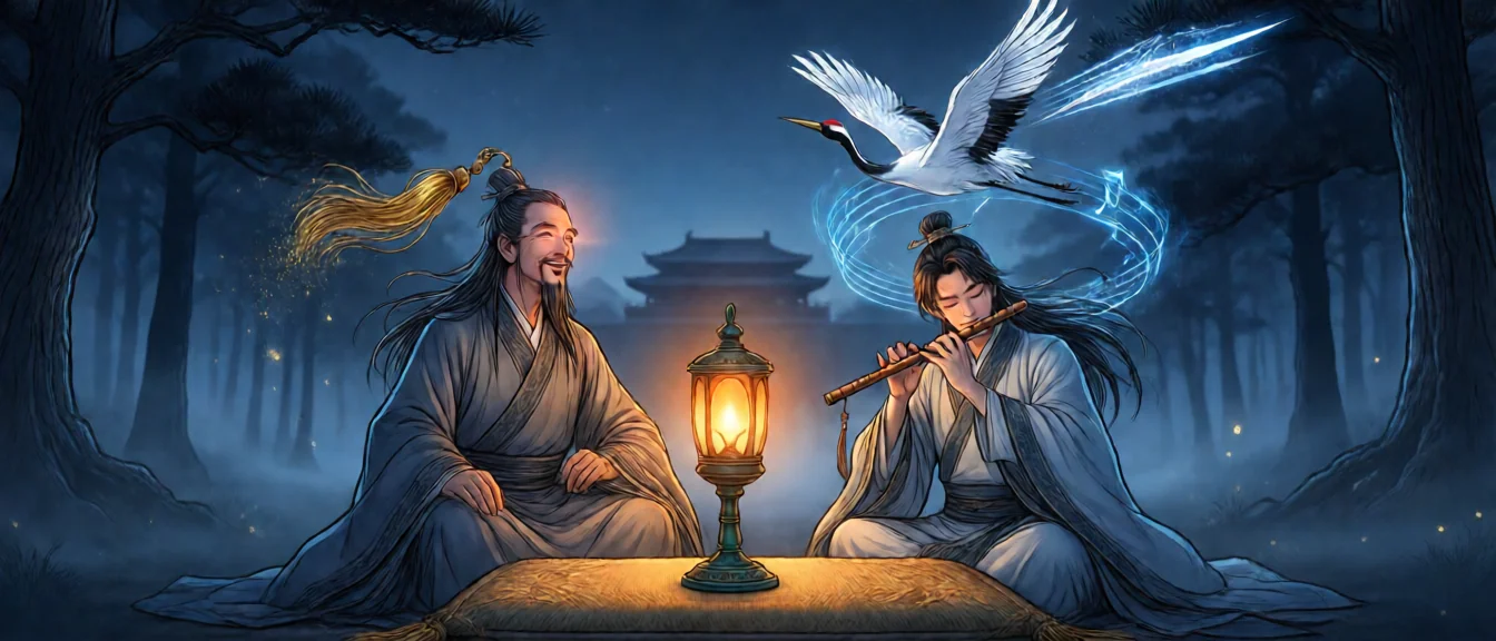韩湘子拜师吕洞宾 韩湘子全传山宿网文版