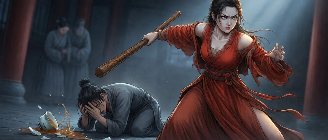 寄姐持杖惩夫 醒世姻缘山宿网文版